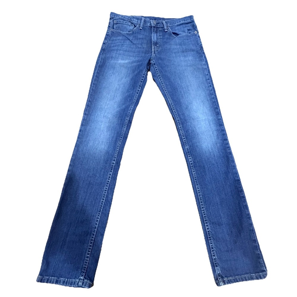Levi's 511 Slim Fit Jeans Mens 32x34 Blue Medium Wash Stretch Denim Pants